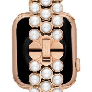 Kate Spade imitation pearl 19mm Apple Watch bracelet watchband.